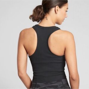 Athleta Shanti Tank Top - medium, black, like new, never worn